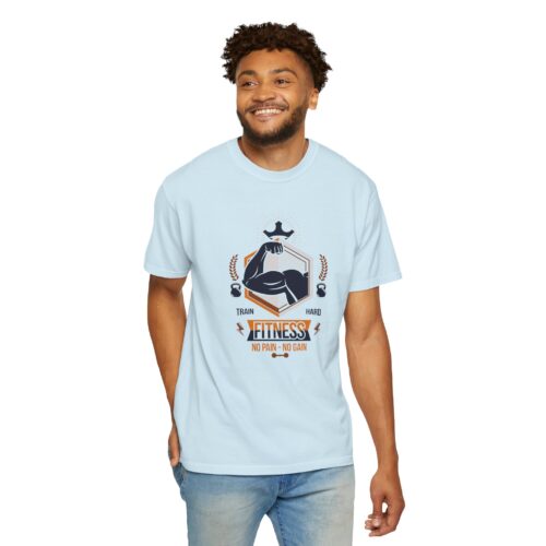 Fitness Gym T-Shirt — "Train Hard, No Pain No Gain" Workout Tee. - Image 39