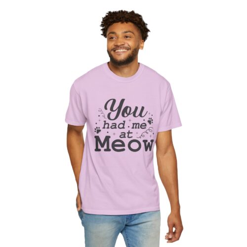 You Had Me at Meow T-Shirt — Cute Cat Lover Tee. - Image 47