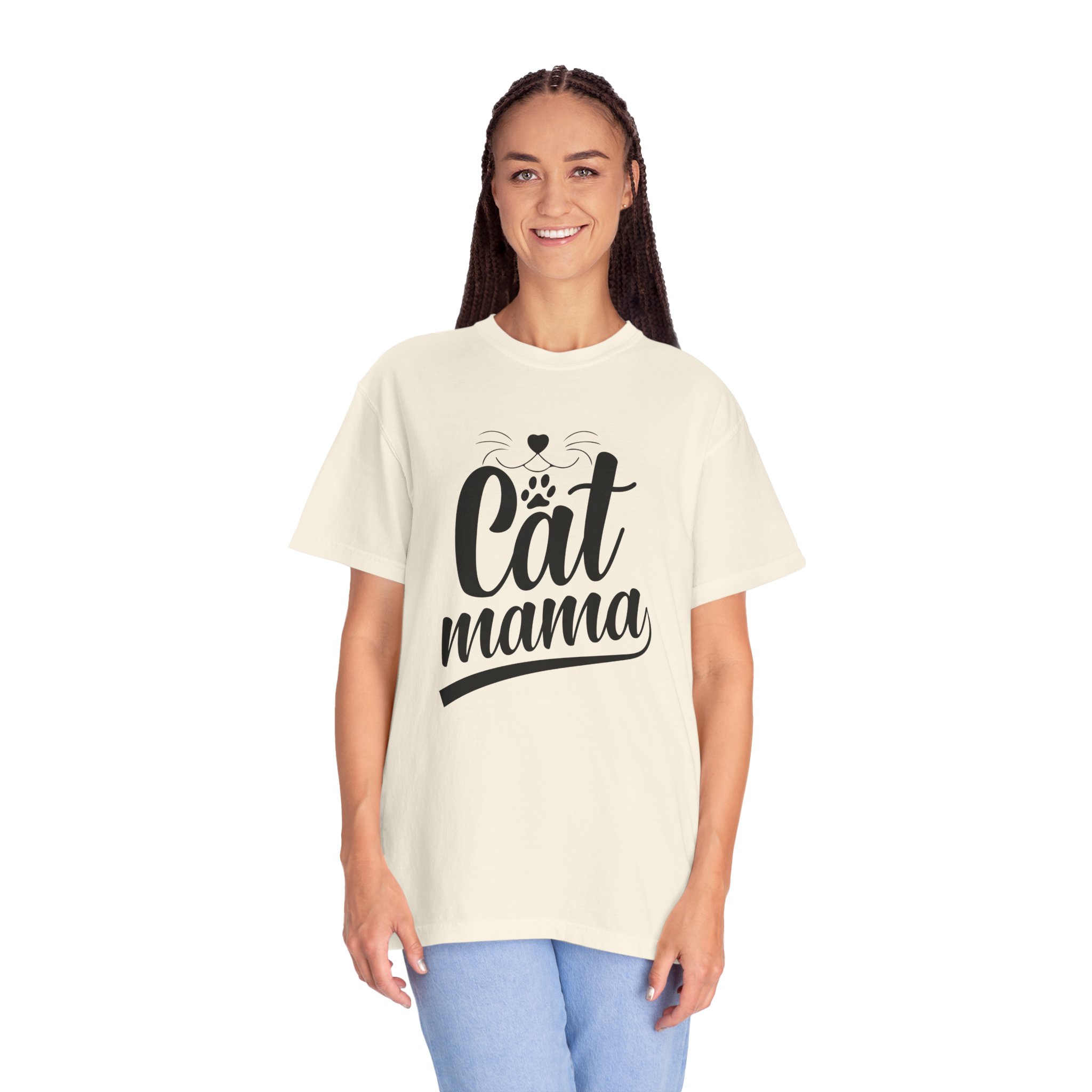 cn - 5.9 - Cat Mama T-Shirt — Cute Feminine Cat Lover Tee. - Image 12