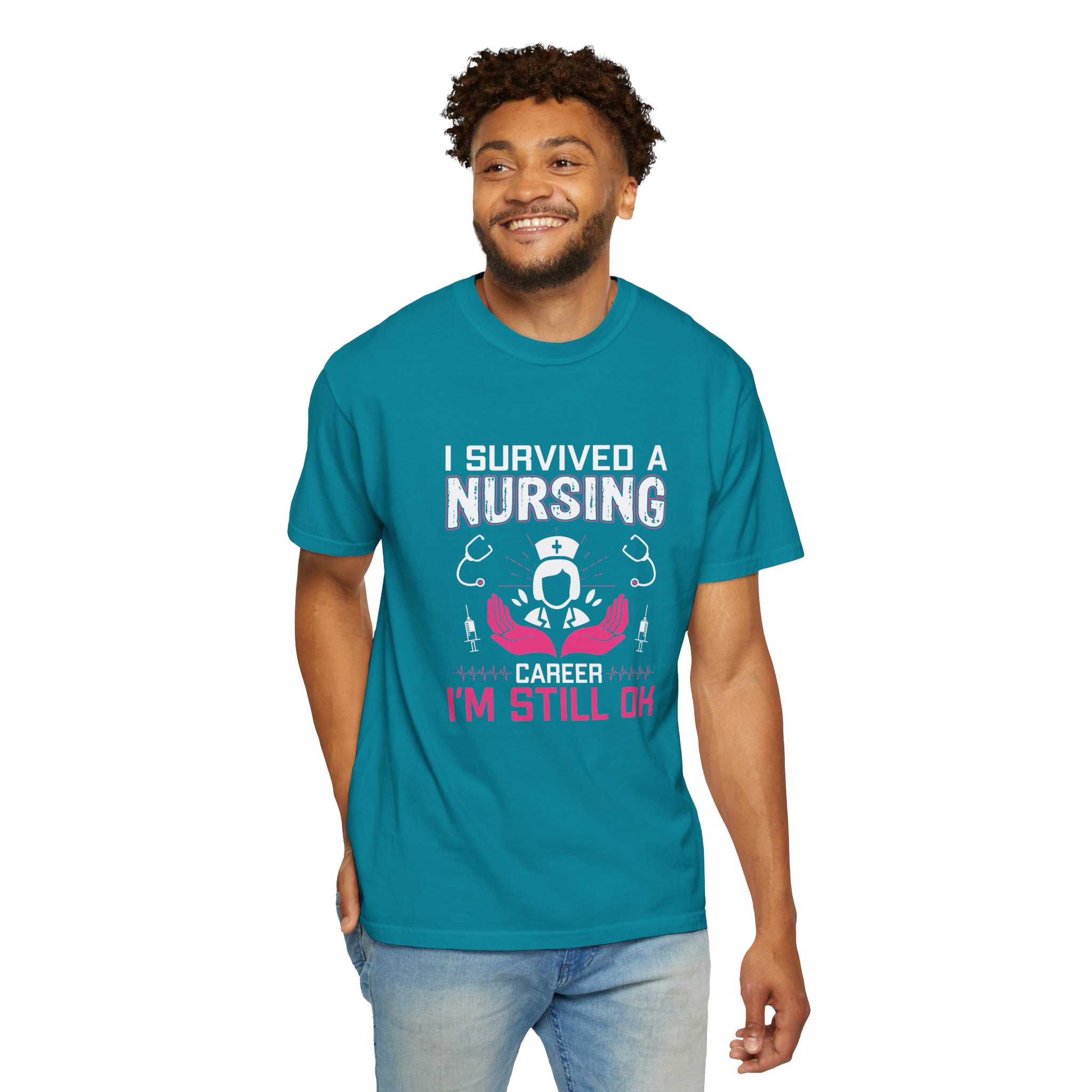 Nursing Survival T-shirt, Funny Nursing Gift, Nurse Appreciation Day Tee, Medical Career Humor Shirt, Unisex Casual Wear. - Image 23