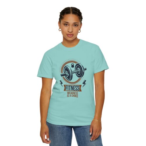 Fitness T-Shirt — "Fitness: Weakness Is A Choice" Motivational Gym Tee. - Image 21
