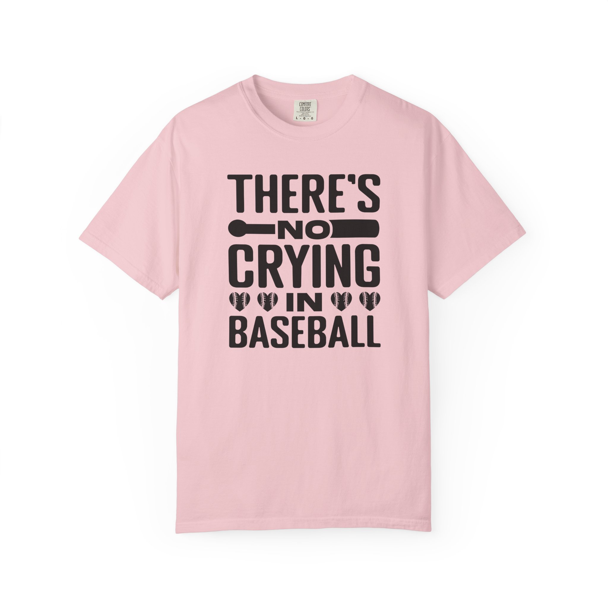 Baseball Humor T-Shirt, Unisex Garment-Dyed Tee, Gift for Sports Lovers, Funny Baseball Shirt, No Crying in Baseball. - Image 49