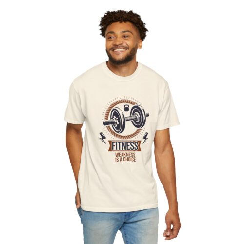 Fitness T-Shirt — "Fitness: Weakness Is A Choice" Motivational Gym Tee. - Image 15