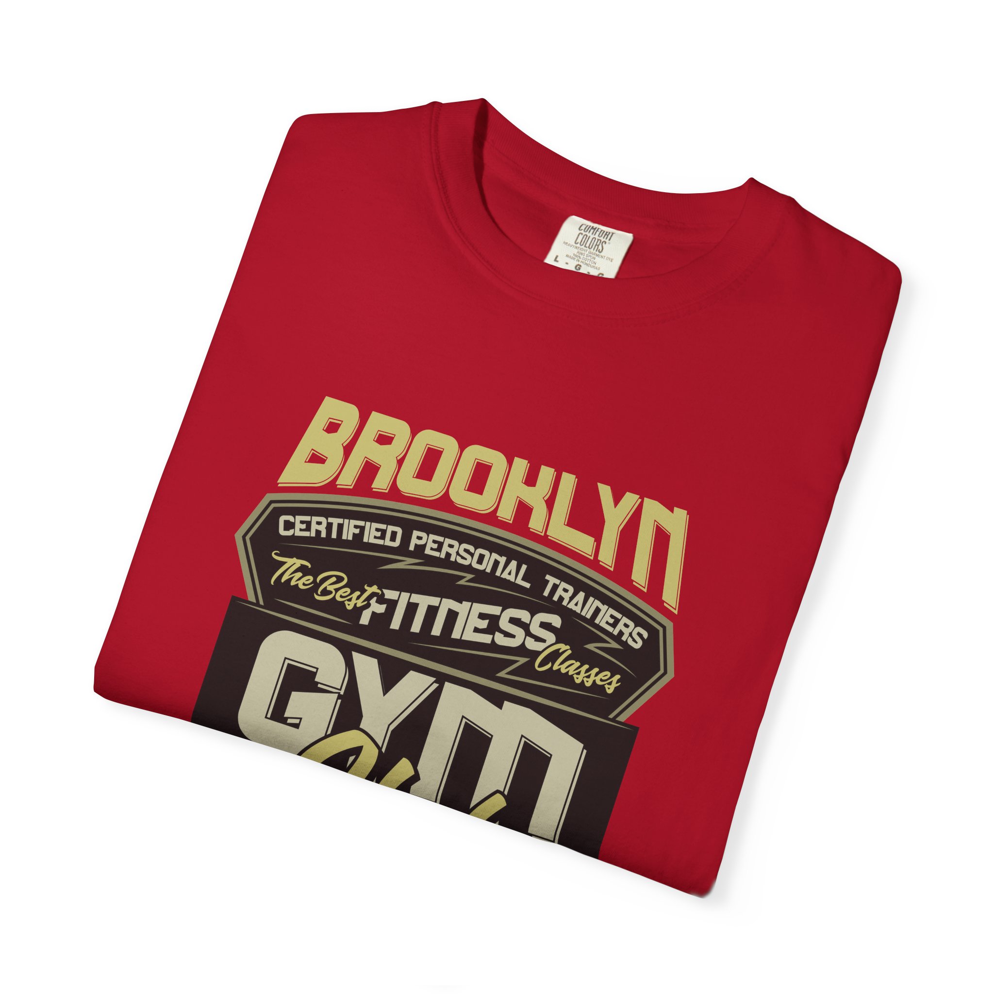 Brooklyn Gym Club T-Shirt, Fitness Apparel, Unisex Workout Tee, Sports Gift, Gym Wear for Trainers, Casual Style Shirt. - Image 2