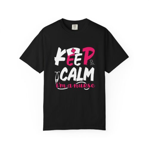 Nurse T-Shirt, Keep Calm Shirt, Gift for Nurses, Medical Humor Tee, Healthcare Appreciation. - Image 9