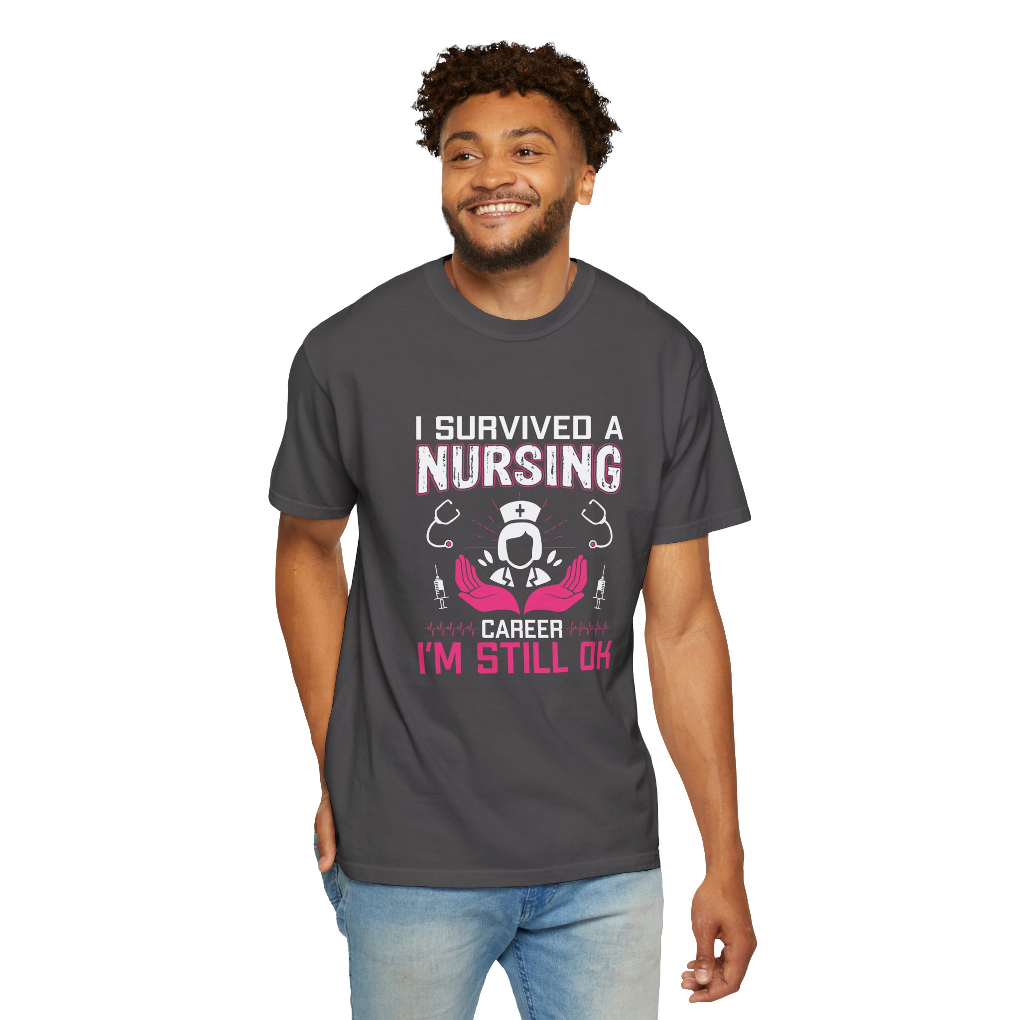Nursing Survival T-shirt, Funny Nursing Gift, Nurse Appreciation Day Tee, Medical Career Humor Shirt, Unisex Casual Wear. - Image 39