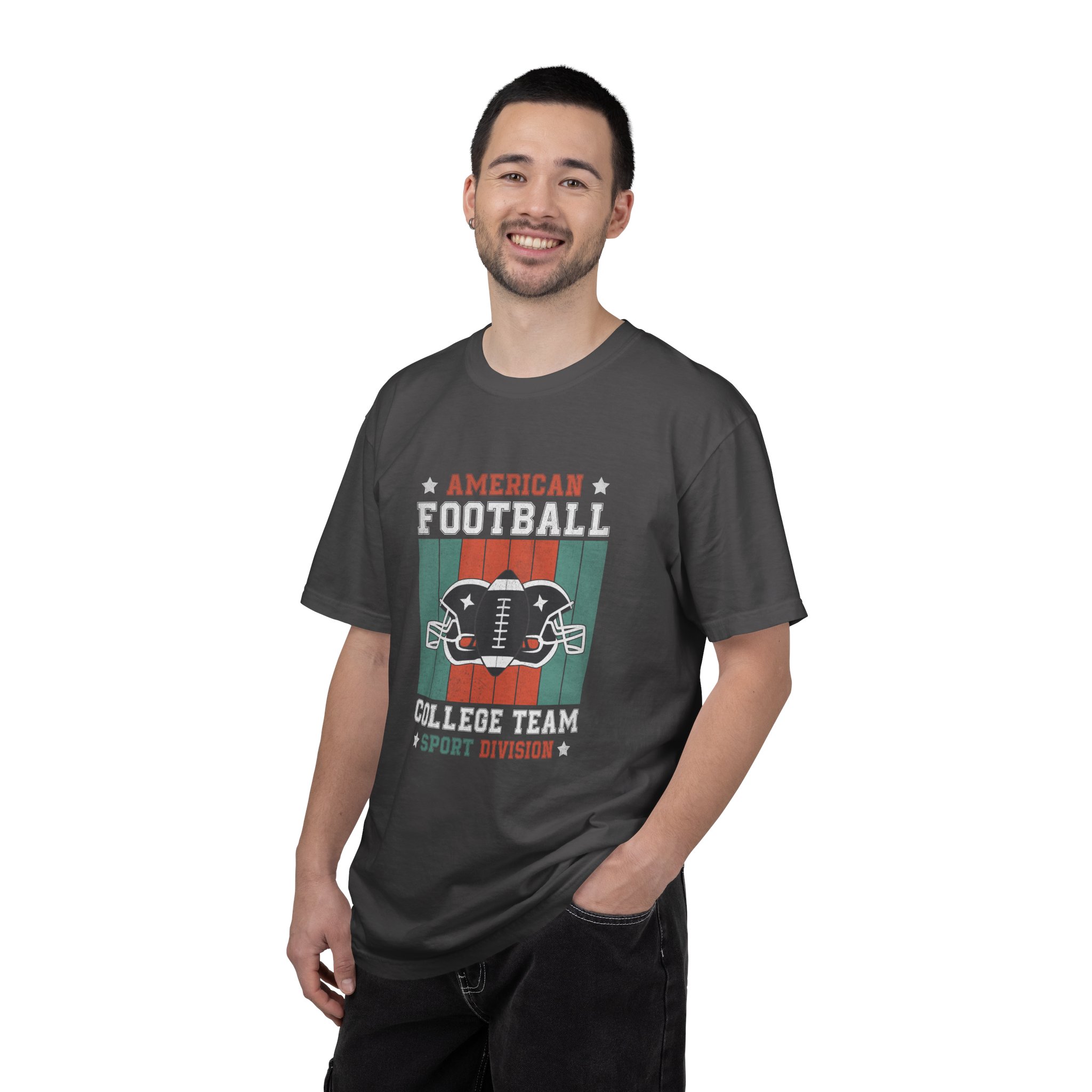 American Football College Team Unisex Garment-Dyed T-Shirt, Sports Fan Tee, Game Day Shirt, Gift for Football Lovers. - Image 35