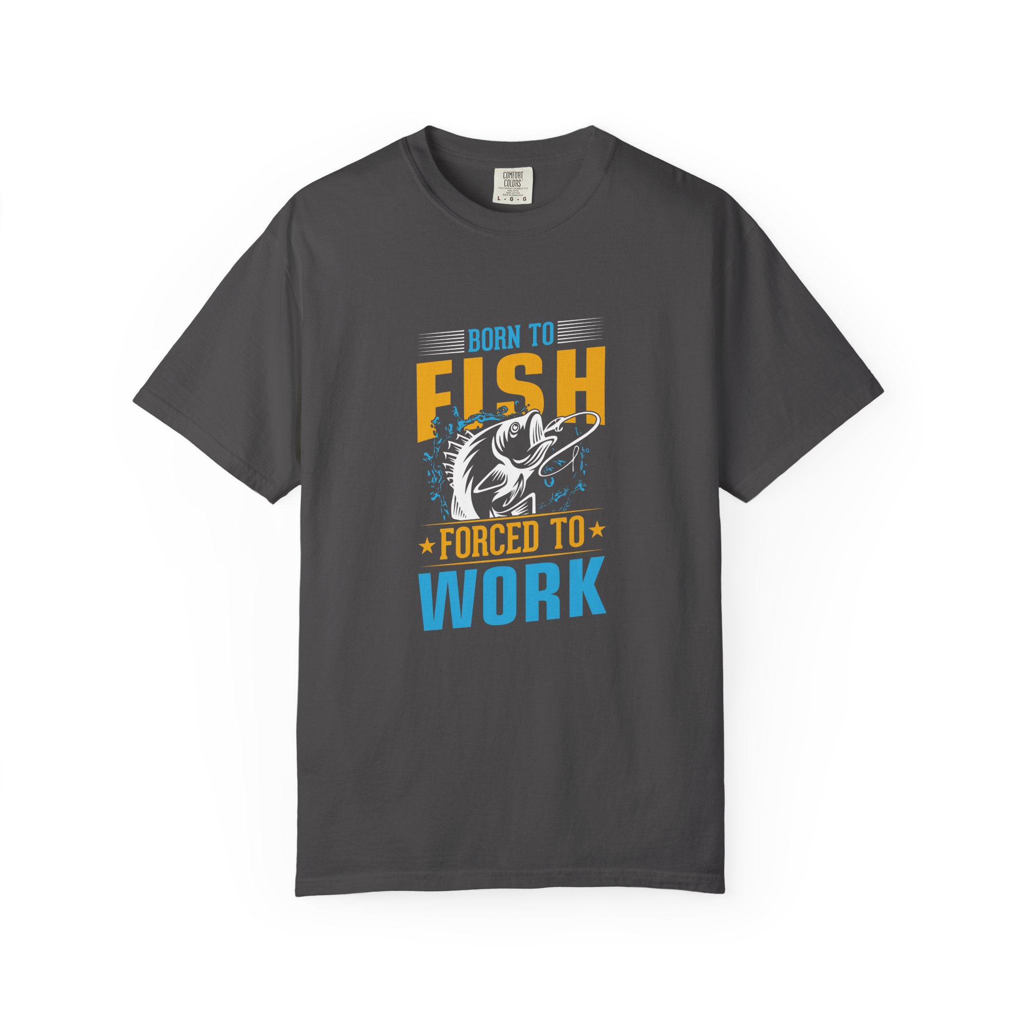 Born to Fish Graphic T-Shirt, Fishing Gift, Unisex Tee, Outdoor Apparel, Birthday Present, Casual Wear. - Image 26