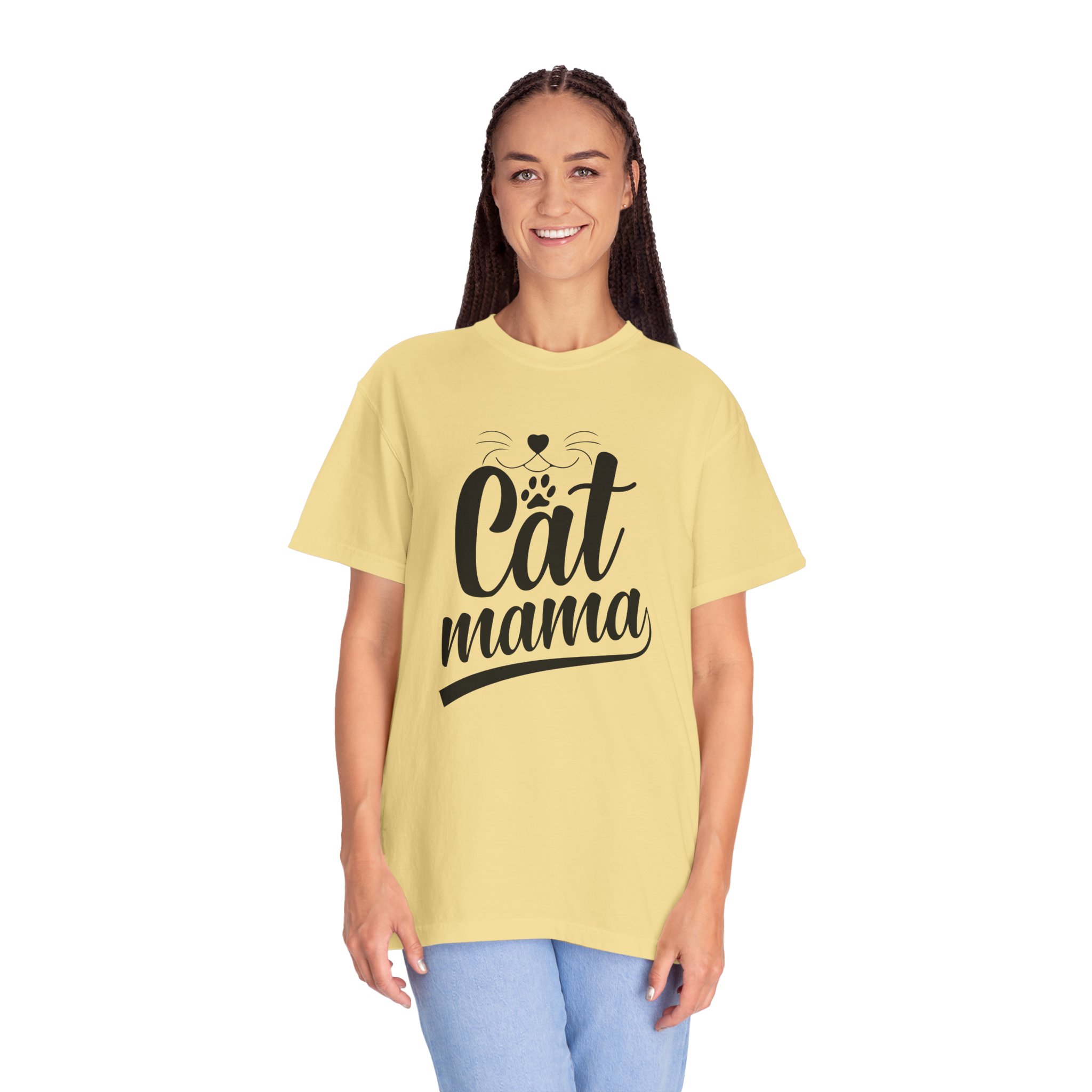 cn - 5.9 - Cat Mama T-Shirt — Cute Feminine Cat Lover Tee. - Image 20