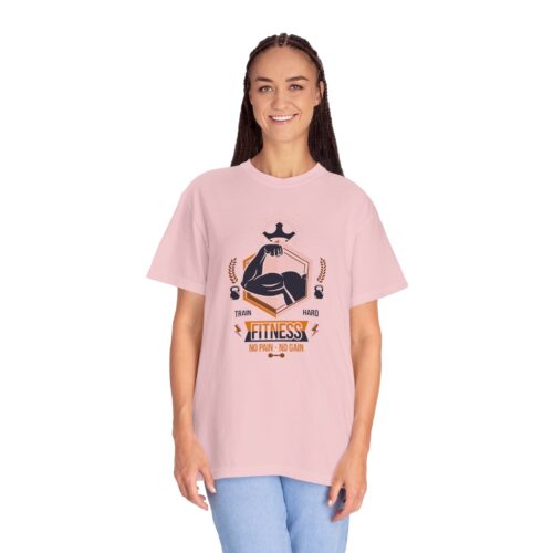 Fitness Gym T-Shirt — "Train Hard, No Pain No Gain" Workout Tee. - Image 44