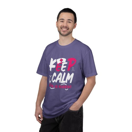 Nurse T-Shirt, Keep Calm Shirt, Gift for Nurses, Medical Humor Tee, Healthcare Appreciation. - Image 51