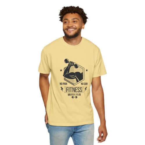 Fitness Muscle Club T‑Shirt — "No Pain No Gain" Gym Workout Tee. - Image 31