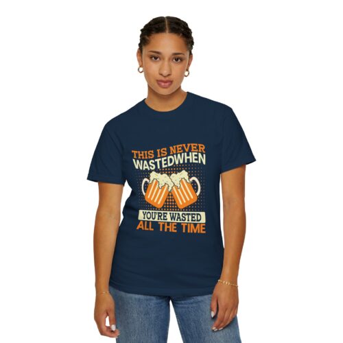 Funny Beer T-Shirt, Unisex Garment-Dyed Tee, Perfect for Parties, Birthdays, Beer Lovers Gift, Casual Wear. - Image 29