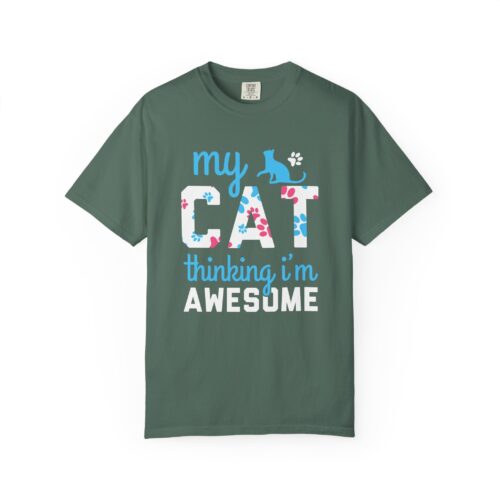 My Cat Thinking I'm Awesome T-Shirt — Funny Cat Lover Tee. - Image 9
