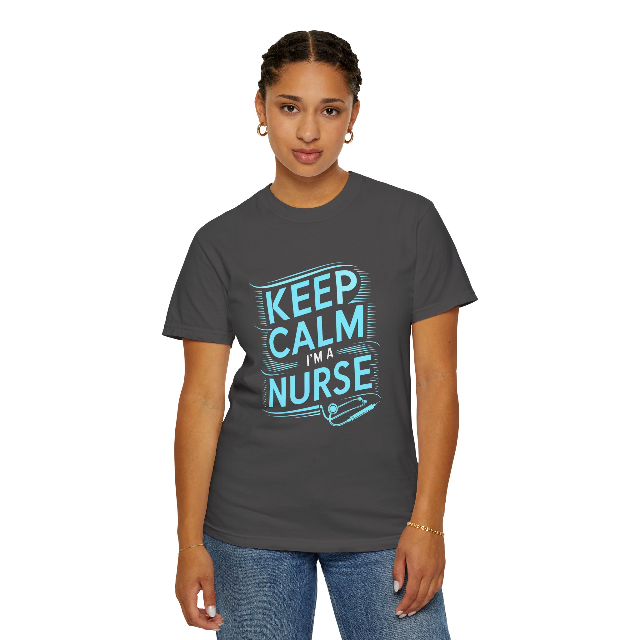 Nurse Appreciation T-Shirt | Keep Calm I'm a Nurse Tee | Gift for Nurses | Healthcare Worker Shirt | Comfortable Unisex Apparel. - Image 53