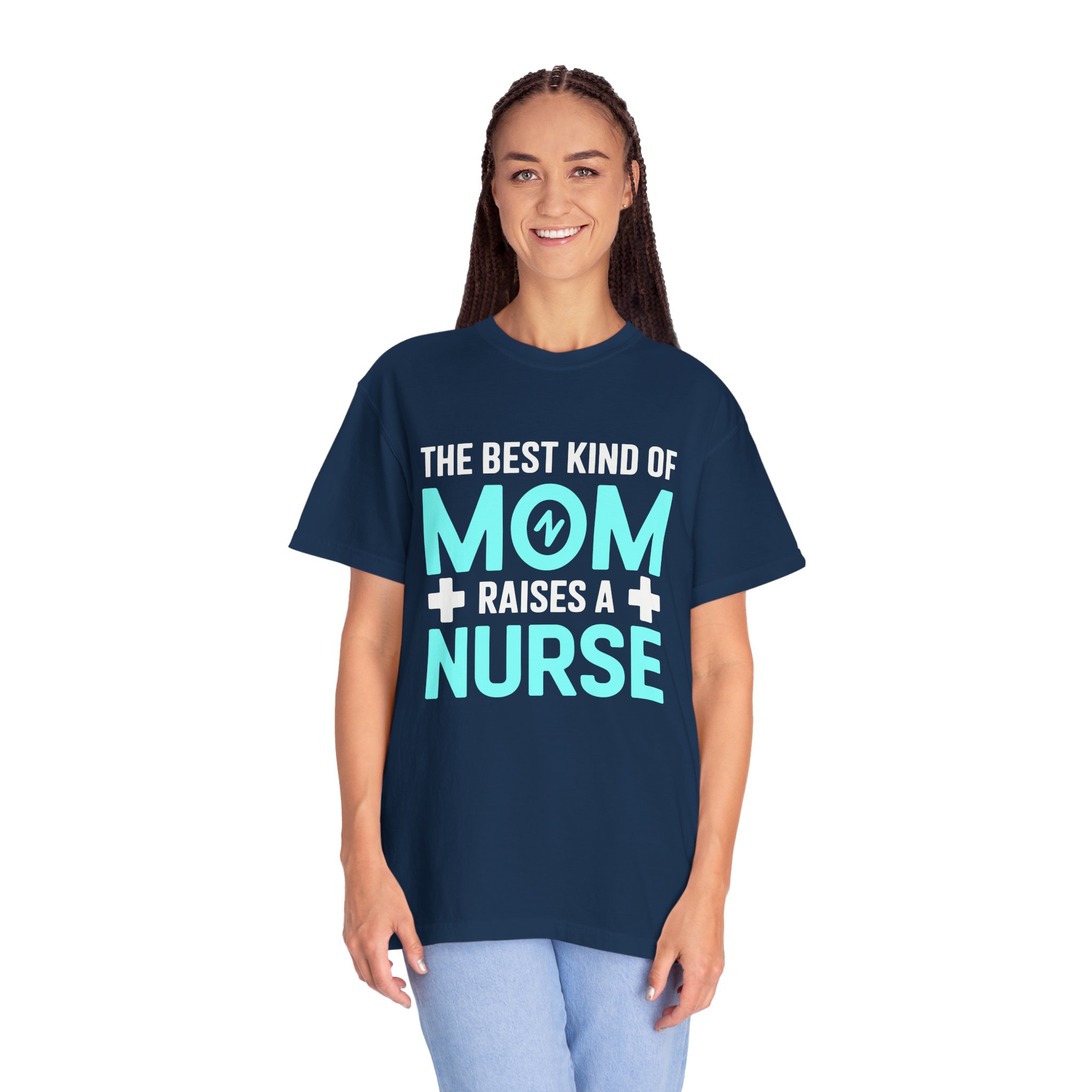 Gift for Nurse Mom | Unisex Garment-Dyed T-Shirt | Perfect for Nursing Students, Mother's Day, Birthdays, Casual Wear. - Image 44
