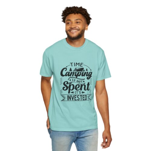 Campfire Vibes Unisex T-Shirt, Camping T-Shirt, Nature Lover Gift, Outdoor Adventure Shirt, Gift for Hikers, Summer Camping Tee. - Image 7