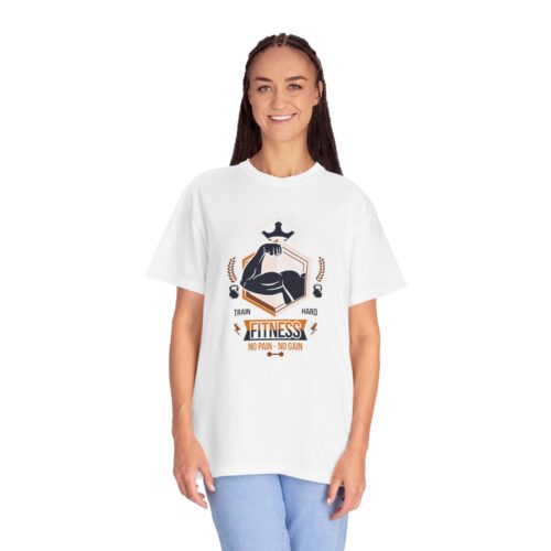 Fitness Gym T-Shirt — "Train Hard, No Pain No Gain" Workout Tee. - Image 4