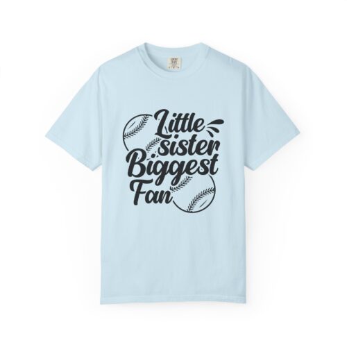 Cheerful Fan T-Shirt for Little Sisters, Baseball Enthusiast Gift, Sports Fan Apparel, Unisex Casual Wear, Soft Cotton Tee. - Image 41