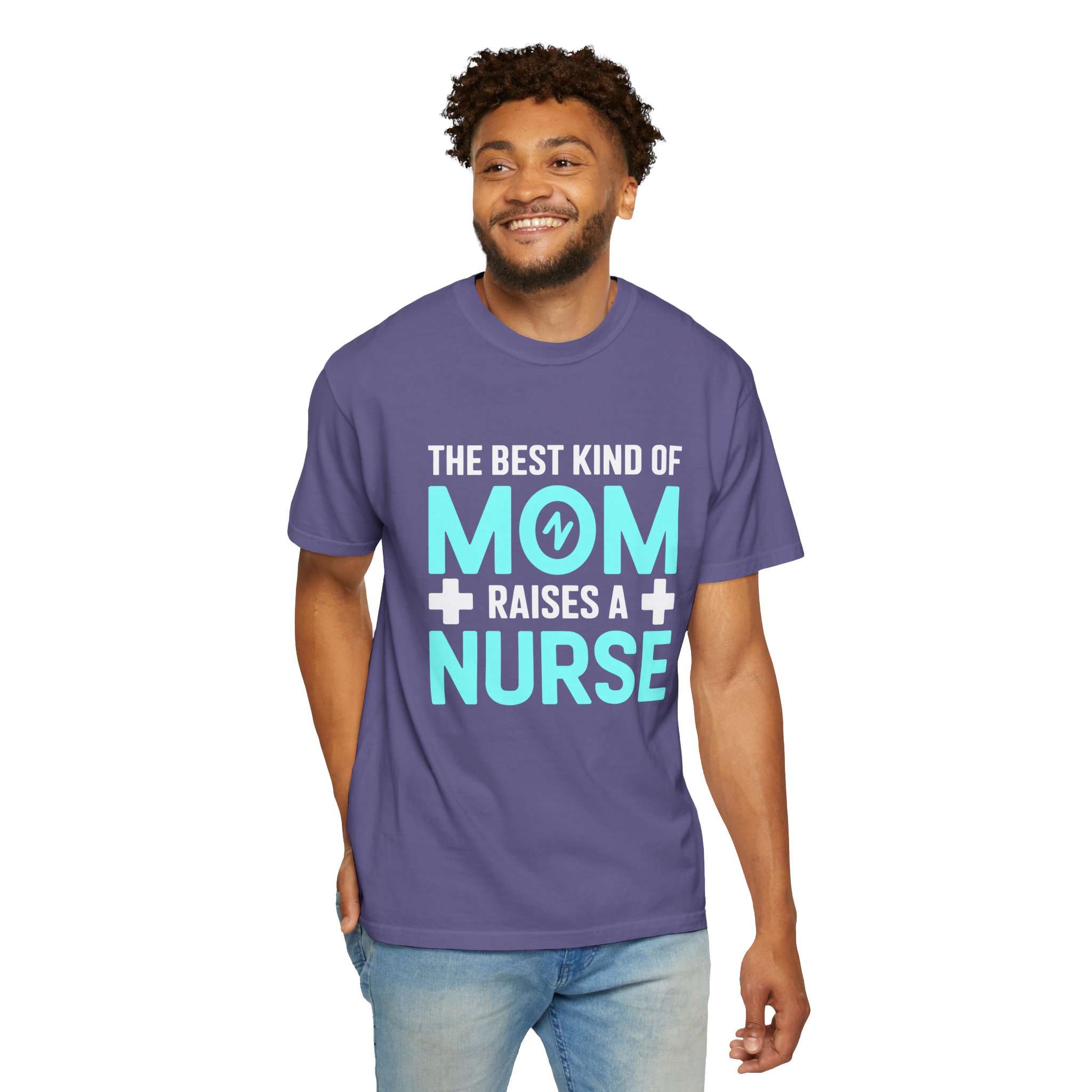 Gift for Nurse Mom | Unisex Garment-Dyed T-Shirt | Perfect for Nursing Students, Mother's Day, Birthdays, Casual Wear. - Image 55