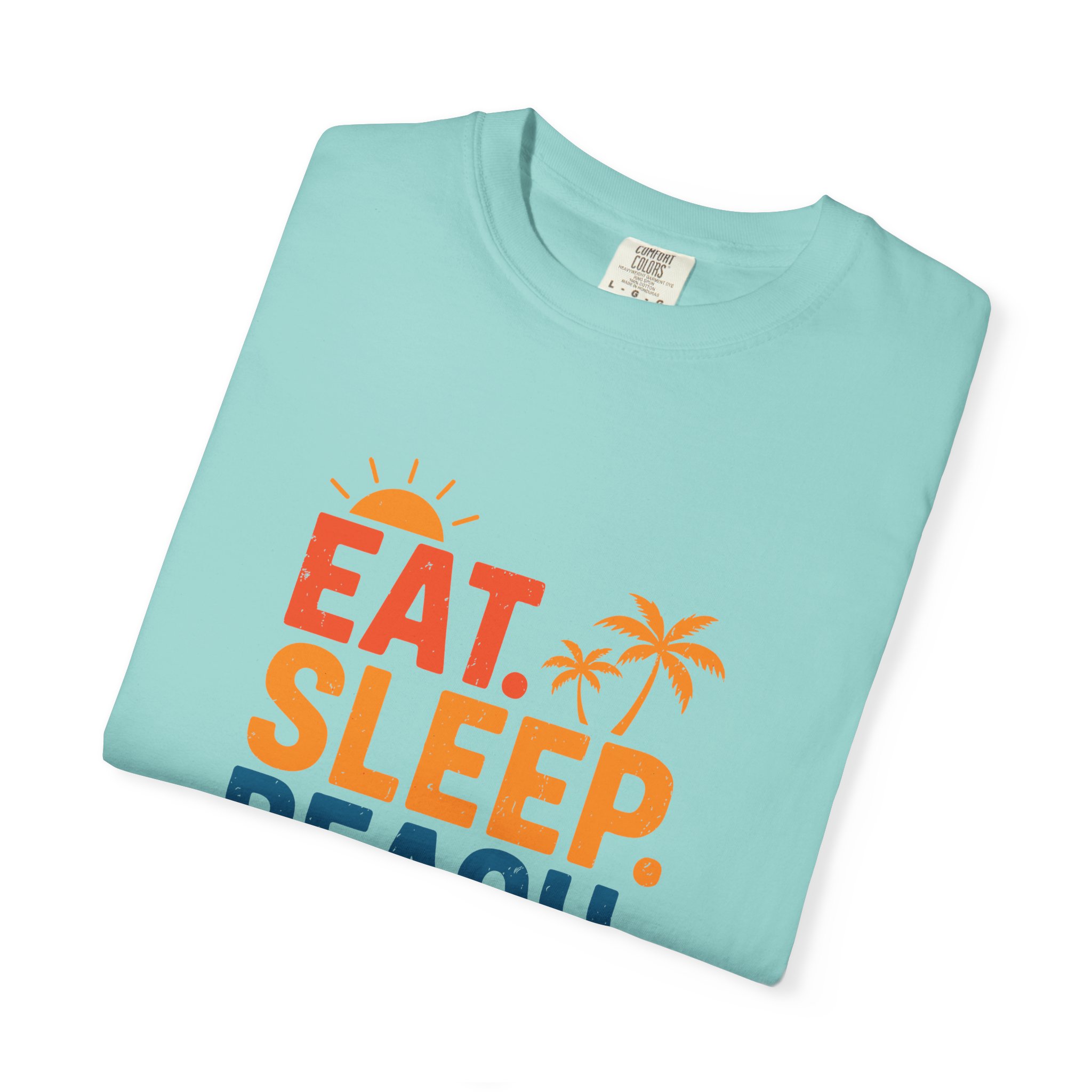 Beach Life Unisex T-Shirt - Eat Sleep Beach Repeat, Summer Wear, Vacation Shirt, Gift for Beach Lovers, Relaxed Summer Style. - Image 34