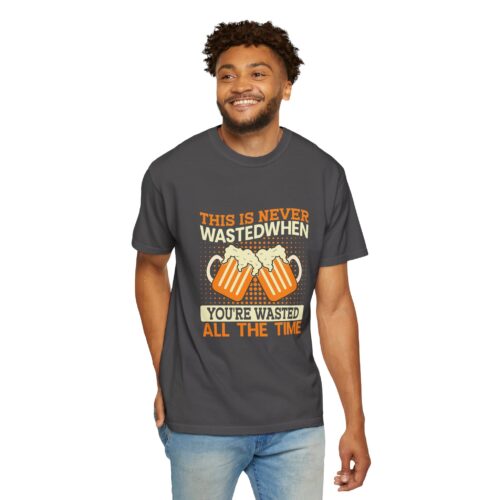 Funny Beer T-Shirt, Unisex Garment-Dyed Tee, Perfect for Parties, Birthdays, Beer Lovers Gift, Casual Wear. - Image 39