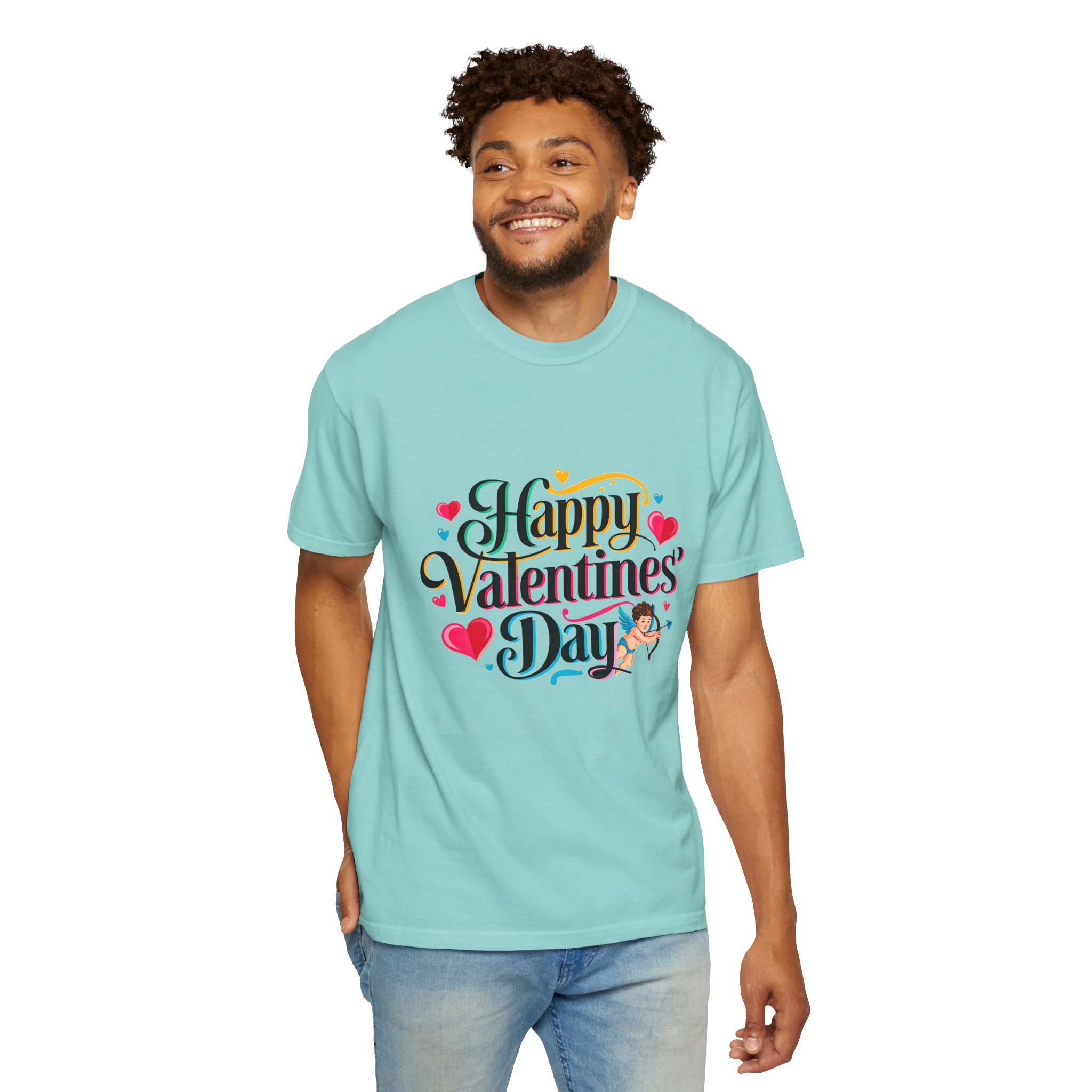 C - 8.19.Happy Valentine's Day T-Shirt, Cute Couple Gift, Unisex Love Tee, Romantic Apparel, Anniversary Shirt. - Image 31