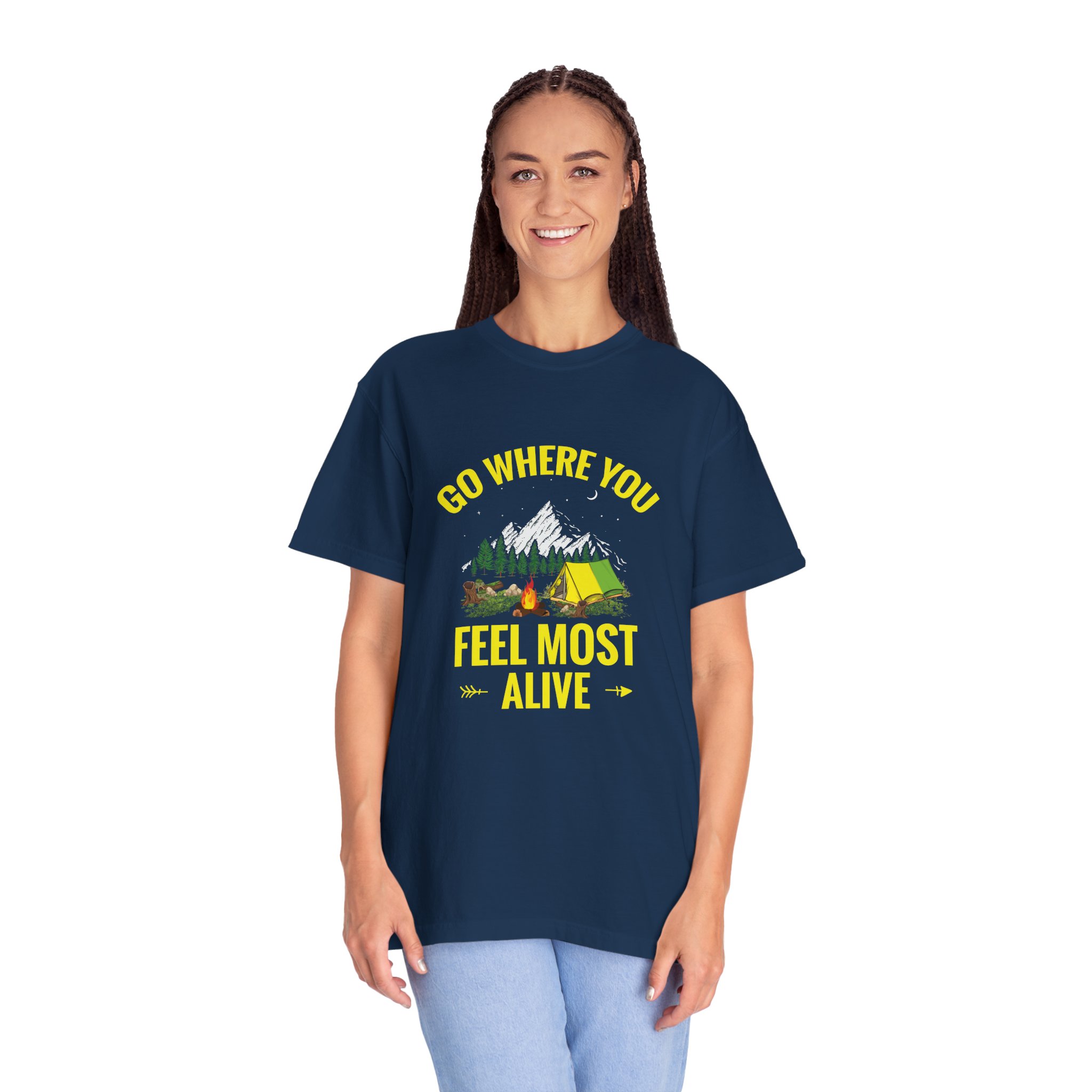 Adventure-Inspired T-Shirt | Outdoor Lovers Gift, Camping Apparel, Nature Tee, Eco-Friendly Fashion, Unisex Casual Wear. - Image 4