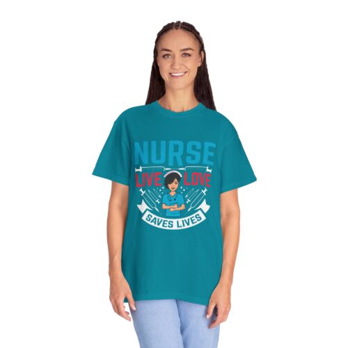 Nurse Live Love T-shirt, Unisex Medical Apparel, Gift for Nurses, Healthcare Worker Tee, Funny Nurse Shirt. - Image 28