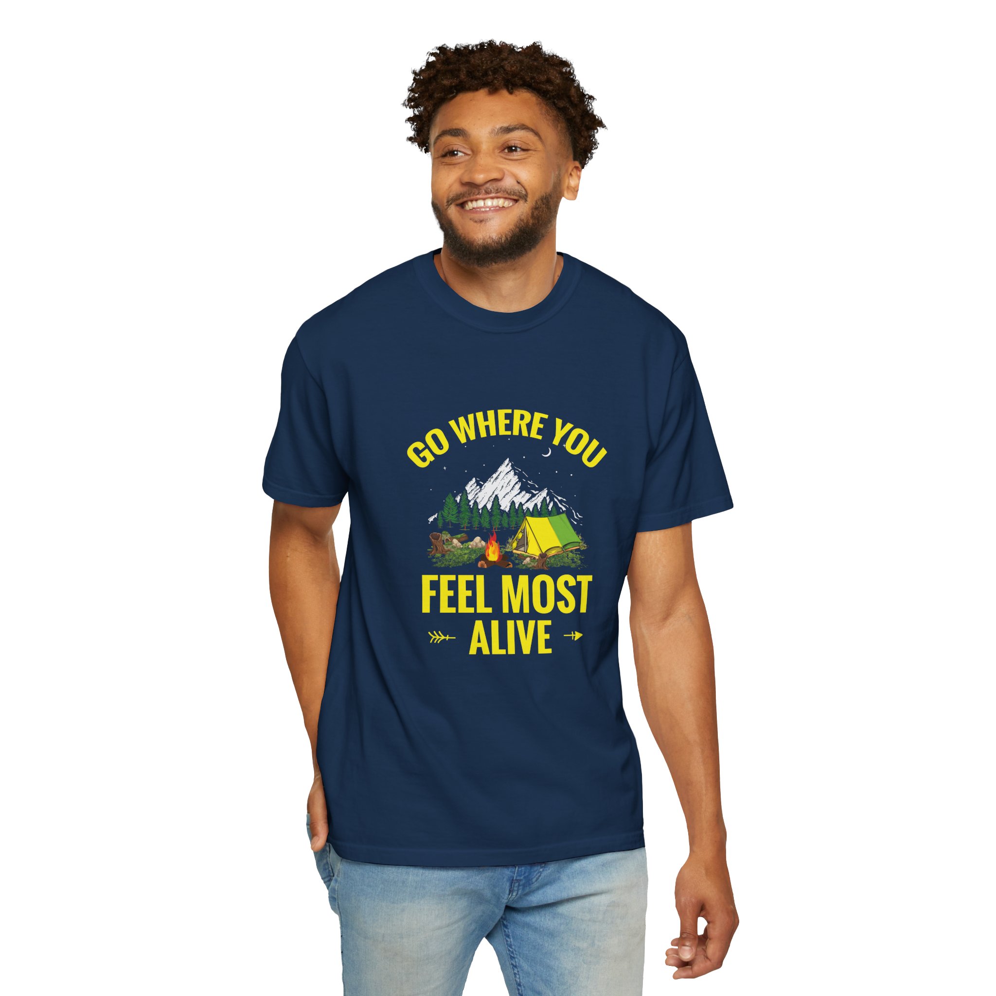 Adventure-Inspired T-Shirt | Outdoor Lovers Gift, Camping Apparel, Nature Tee, Eco-Friendly Fashion, Unisex Casual Wear. - Image 7