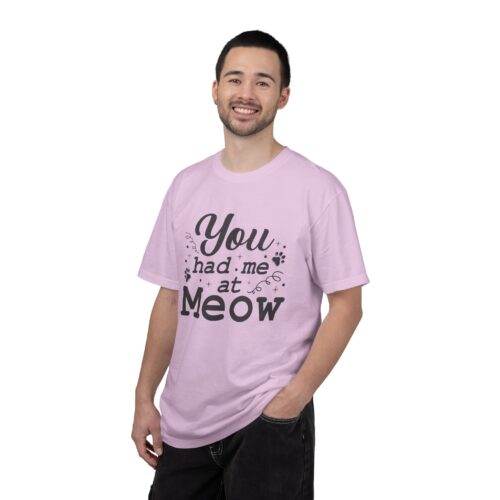 You Had Me at Meow T-Shirt — Cute Cat Lover Tee. - Image 43