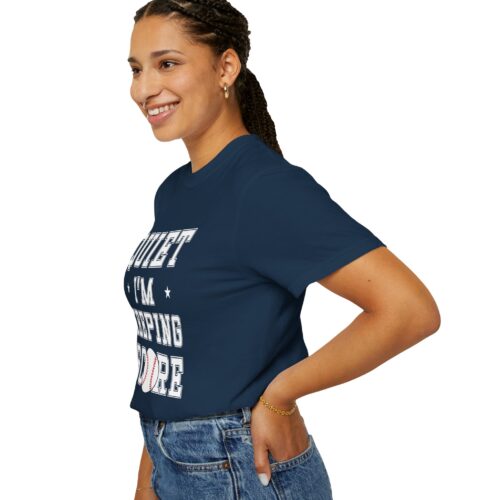 Baseball Scorekeeper T-Shirt | Unisex Garment-Dyed Tee | Ideal for Sports Fans, Coaches, Birthdays, and Game Days. - Image 46