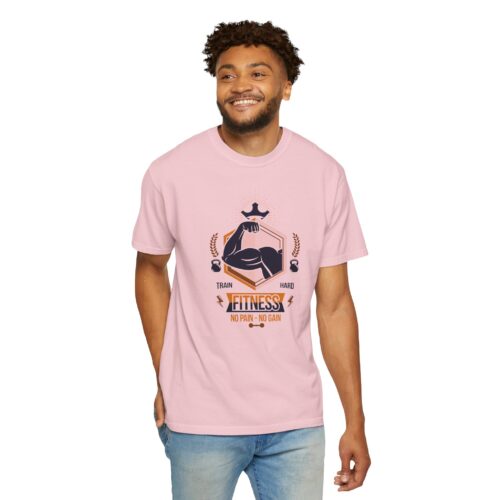 Fitness Gym T-Shirt — "Train Hard, No Pain No Gain" Workout Tee. - Image 47