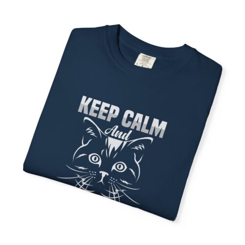 Keep Calm and Love Cats T-Shirt. - Image 26