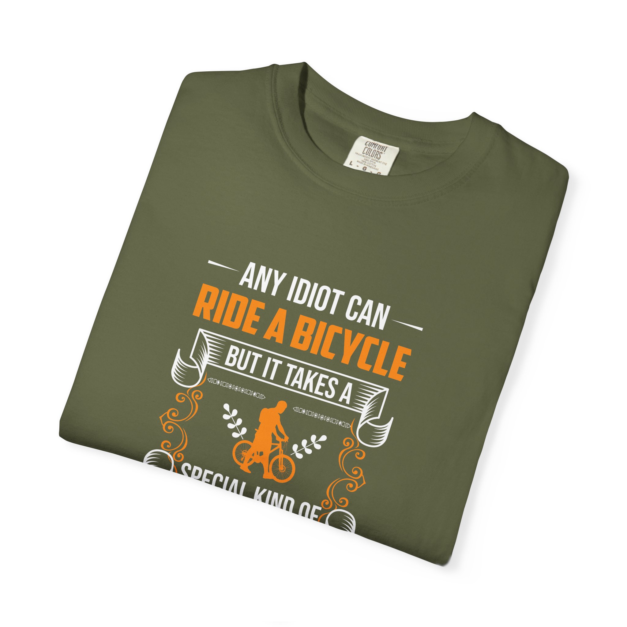 Idiot Cyclist T-Shirt: Perfect for Bike Lovers, Gift for Riders, Cycling Enthusiasts, Fun Tee for Bike Events, Sporty Casual Wear. - Image 18