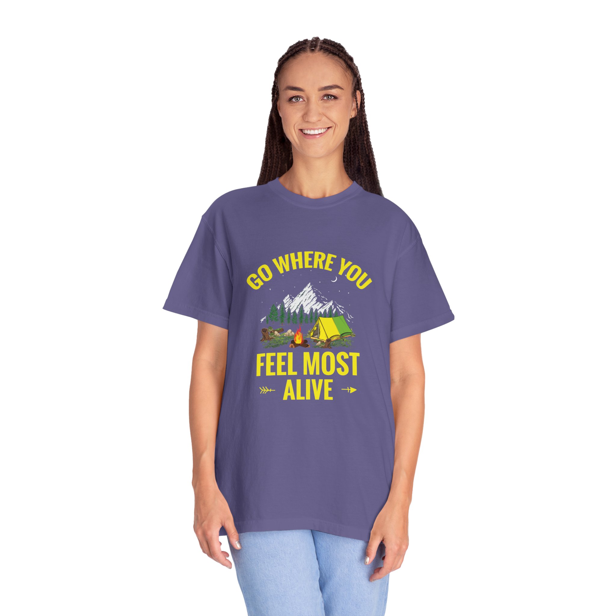 Adventure-Inspired T-Shirt | Outdoor Lovers Gift, Camping Apparel, Nature Tee, Eco-Friendly Fashion, Unisex Casual Wear. - Image 44