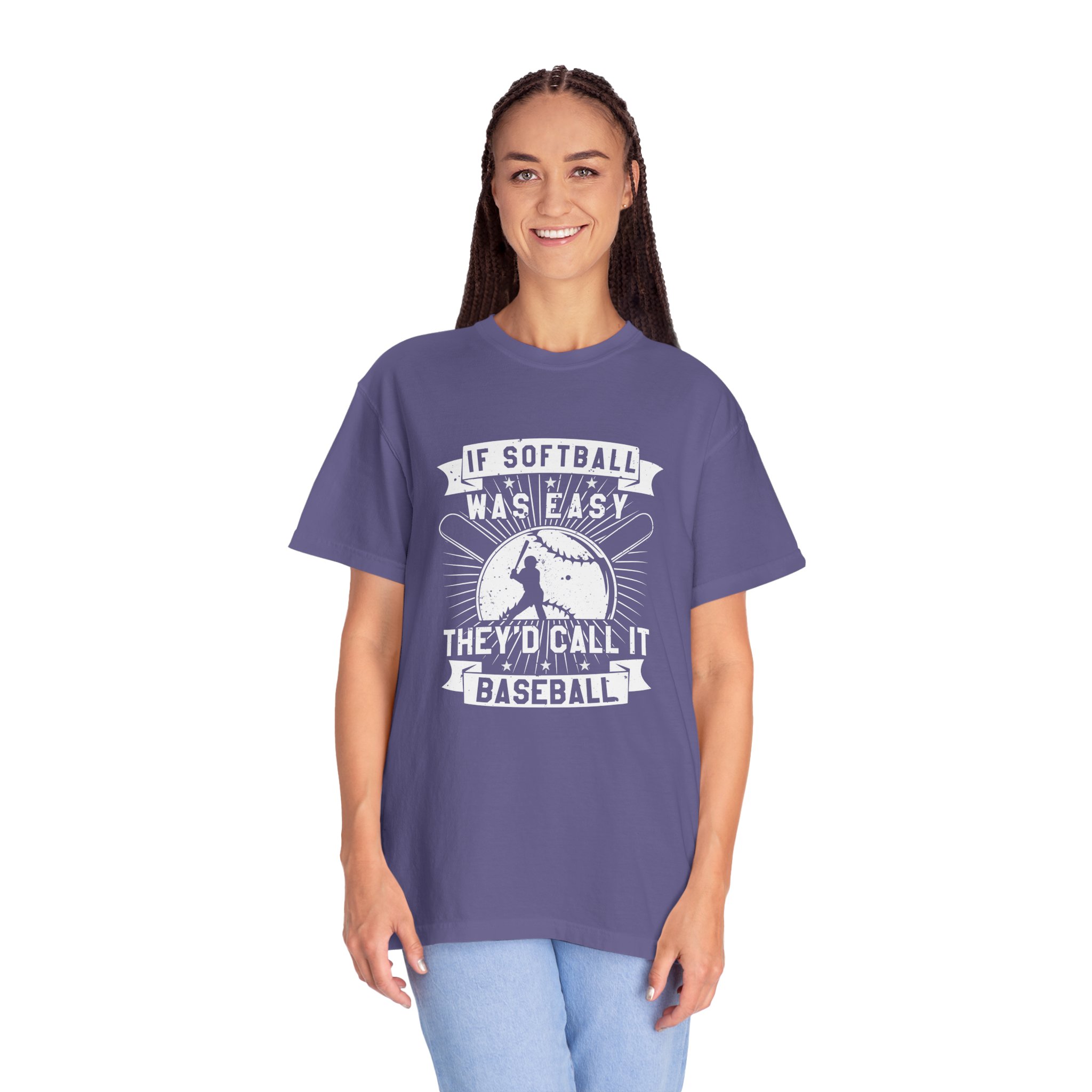Baseball-Themed Unisex T-Shirt: Perfect for Softball Lovers, Gifts for Sports Fans, Cozy Casual Wear, Summer Outfits, Game Day Apparel. - Image 4