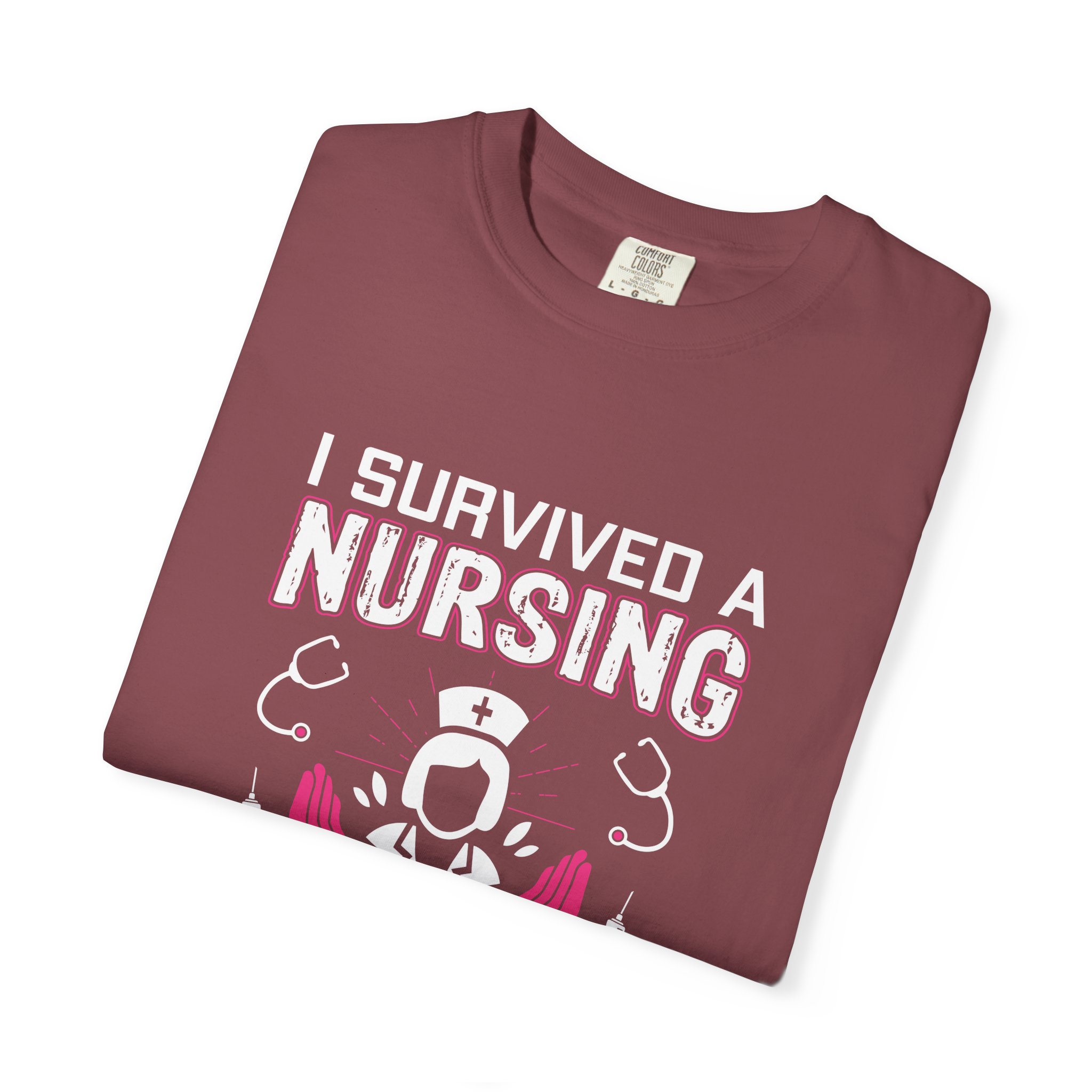 Nursing Survival T-shirt, Funny Nursing Gift, Nurse Appreciation Day Tee, Medical Career Humor Shirt, Unisex Casual Wear. - Image 50