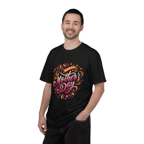 Happy Mother's Day Unisex T-Shirt, Gift for Mom, Relaxed Fit Tee, Celebration Shirt, Mother's Day Present, Casual Wear. - Image 3