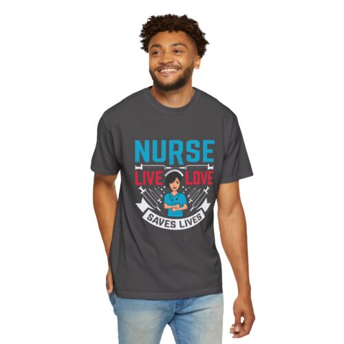 Nurse Live Love T-shirt, Unisex Medical Apparel, Gift for Nurses, Healthcare Worker Tee, Funny Nurse Shirt. - Image 47