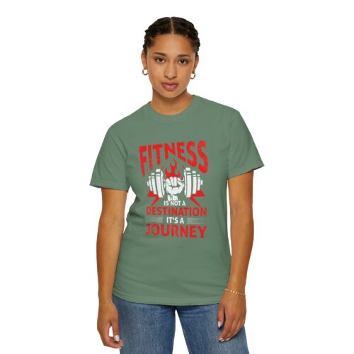 Fitness Journey T-Shirt — “Fitness Is Not a Destination, It’s a Journey” Gym Tee. - Image 21