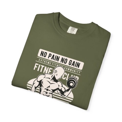 Fitness Motivation T-Shirt, Workout Tee, Gym Gear, Gift for Lifters, Unisex Casual Top, No Pain No Gain Design. - Image 34