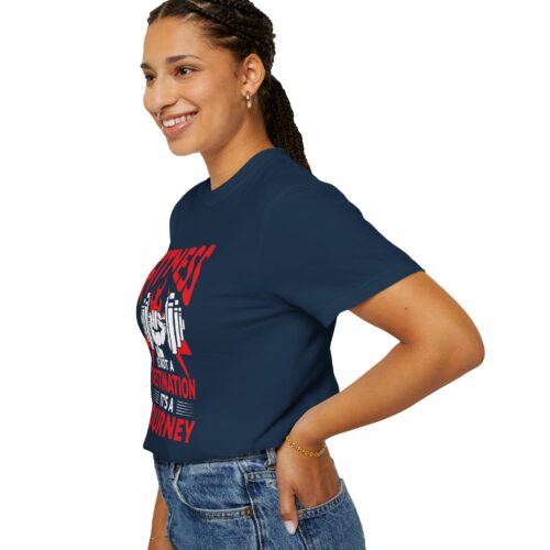 Fitness Journey T-Shirt — “Fitness Is Not a Destination, It’s a Journey” Gym Tee. - Image 6