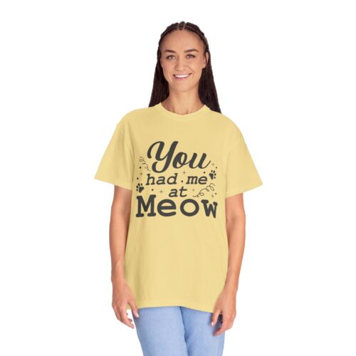 You Had Me at Meow T-Shirt — Cute Cat Lover Tee. - Image 20