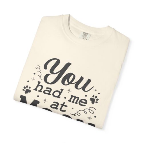 You Had Me at Meow T-Shirt — Cute Cat Lover Tee. - Image 2