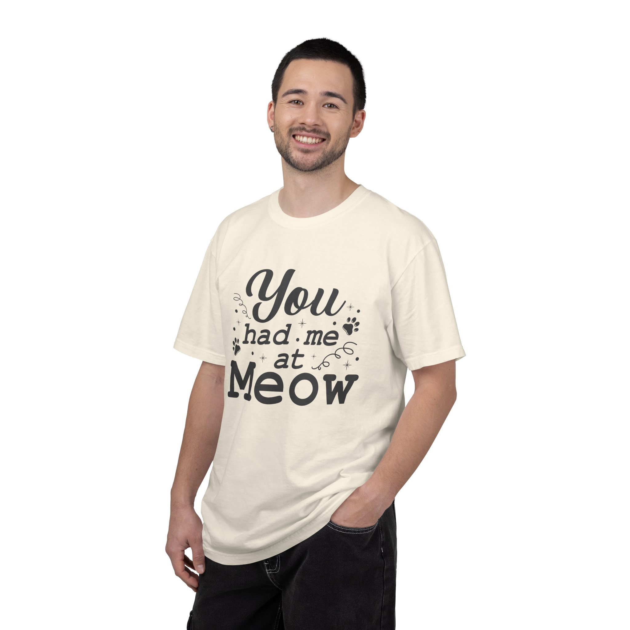 cn - 5.12 - You Had Me at Meow T-Shirt — Cute Cat Lover Tee. - Image 3