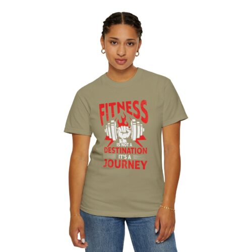 Fitness Journey T-Shirt — “Fitness Is Not a Destination, It’s a Journey” Gym Tee. - Image 13
