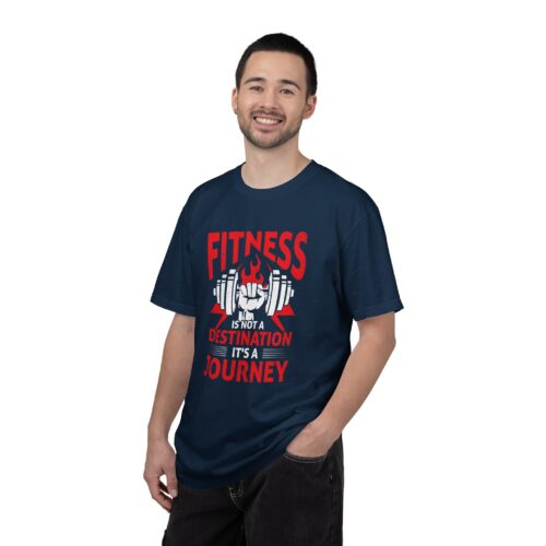 Fitness Journey T-Shirt — “Fitness Is Not a Destination, It’s a Journey” Gym Tee. - Image 3