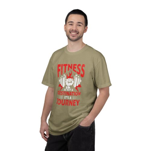 Fitness Journey T-Shirt — “Fitness Is Not a Destination, It’s a Journey” Gym Tee. - Image 11