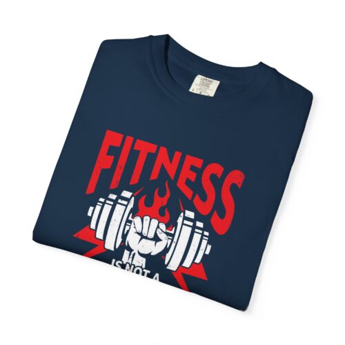 Fitness Journey T-Shirt — “Fitness Is Not a Destination, It’s a Journey” Gym Tee. - Image 2